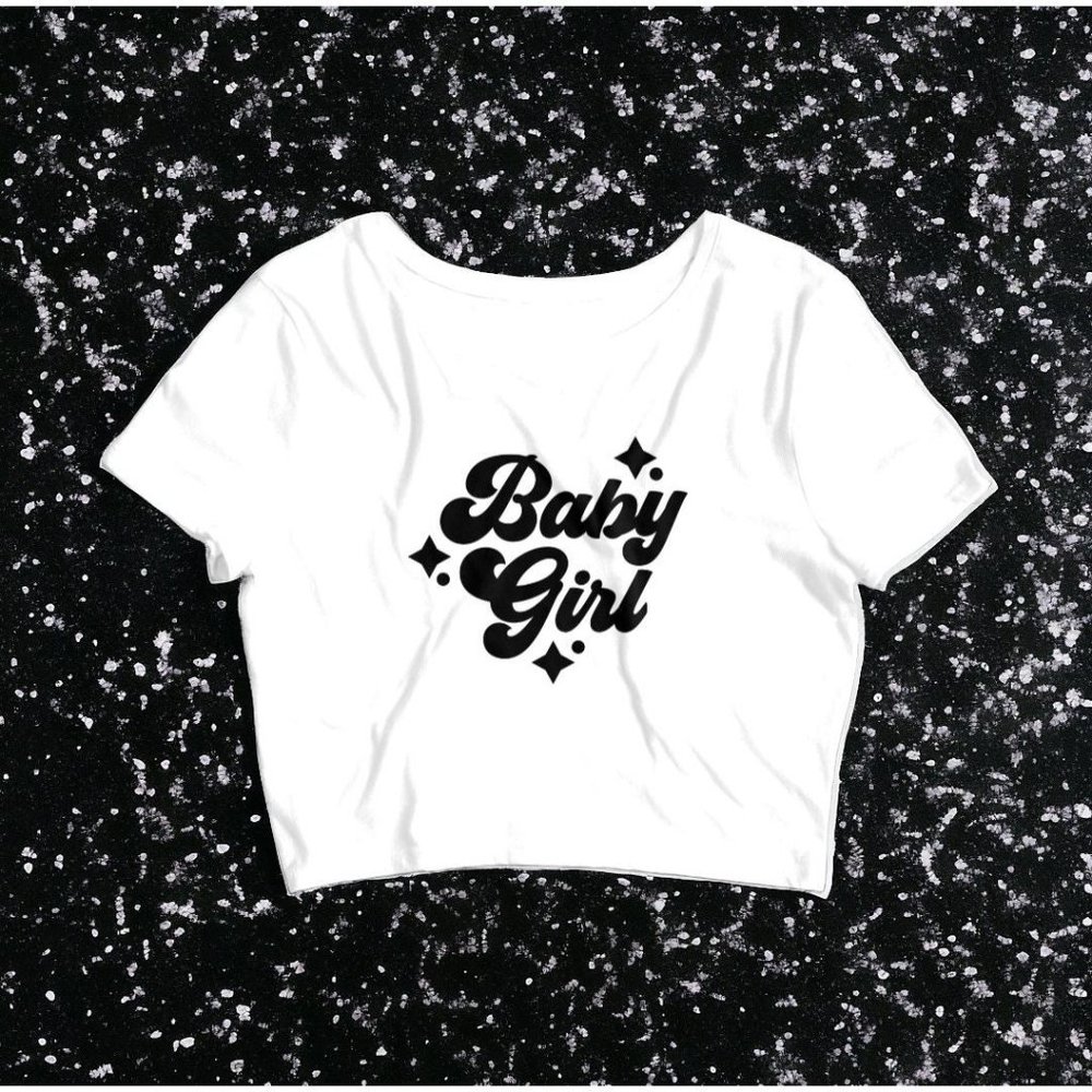 Disco Lemonade Y2K Baby Girl Crop Top, Tee, Crop Top, Retro TShirt,Tee, DiscoLem